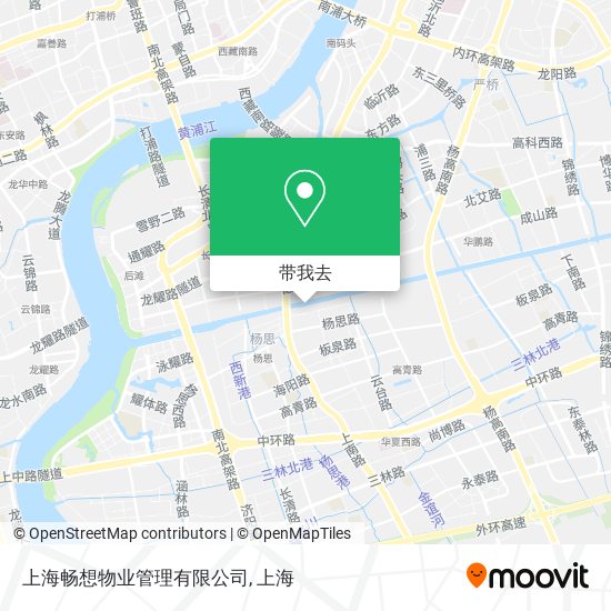 上海畅想物业管理有限公司地图