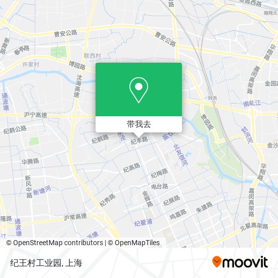 纪王村工业园地图