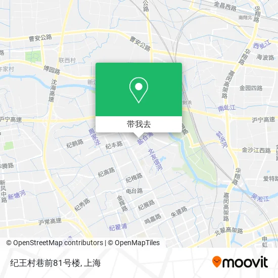 纪王村巷前81号楼地图