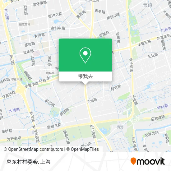 庵东村村委会地图