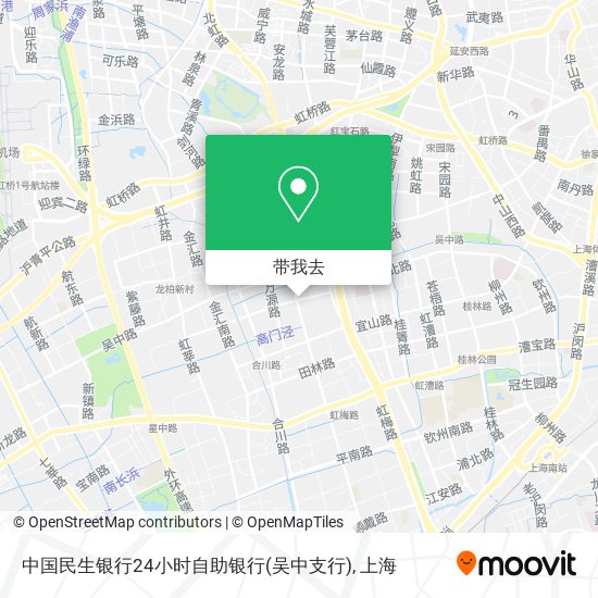 中国民生银行24小时自助银行(吴中支行)地图