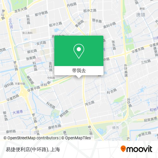 易捷便利店(中环路)地图