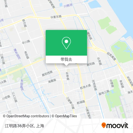 江明路36弄小区地图