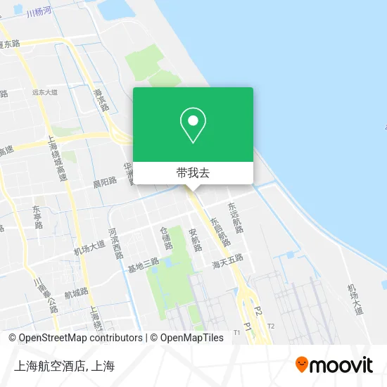 上海航空酒店地图