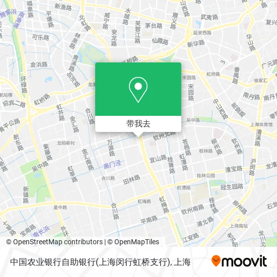 中国农业银行自助银行(上海闵行虹桥支行)地图
