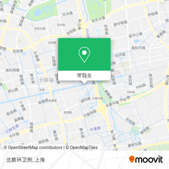 北蔡环卫所地图