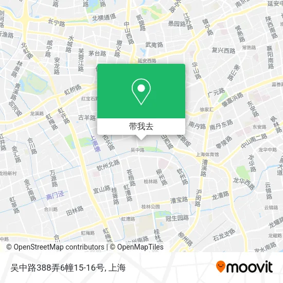 吴中路388弄6幢15-16号地图
