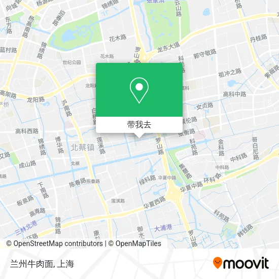 兰州牛肉面地图