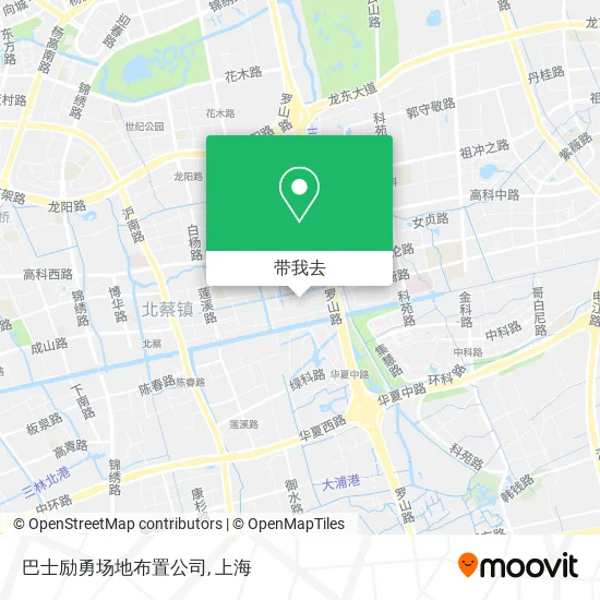 巴士励勇场地布置公司地图
