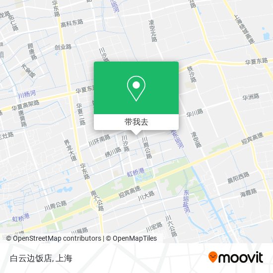 白云边饭店地图