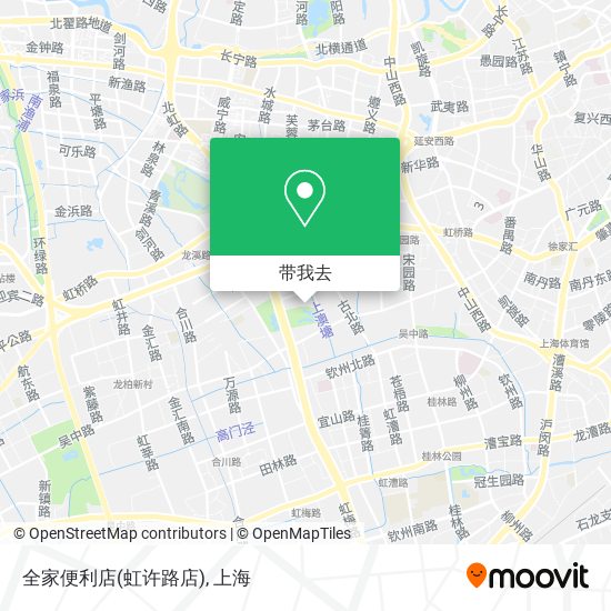 全家便利店(虹许路店)地图