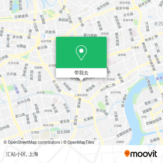 汇站小区地图