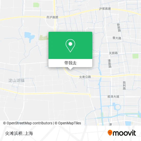 尖滩浜桥地图
