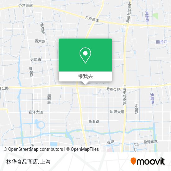 林华食品商店地图
