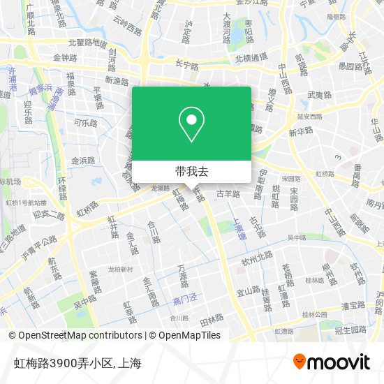 虹梅路3900弄小区地图