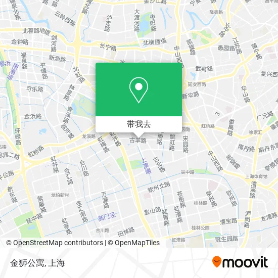 金狮公寓地图