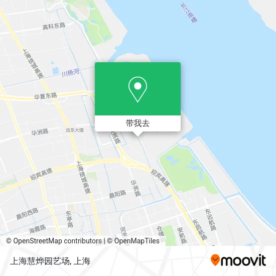 上海慧烨园艺场地图