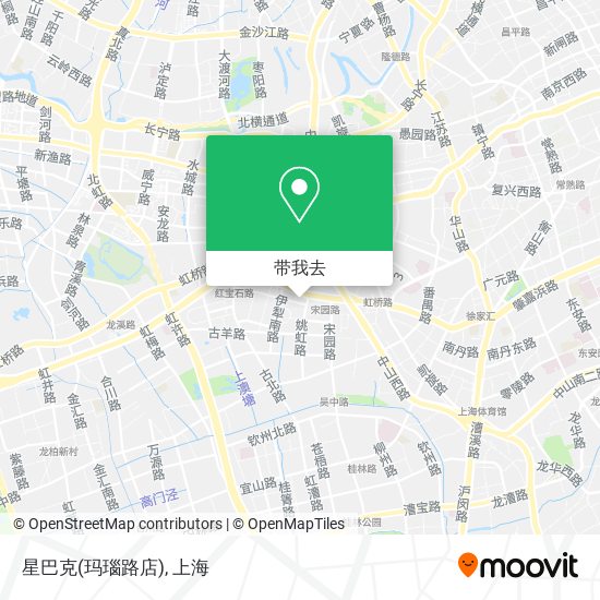 星巴克(玛瑙路店)地图