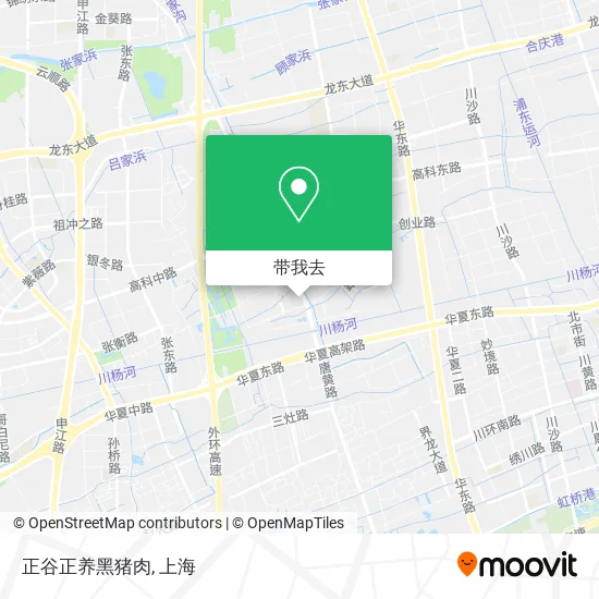 正谷正养黑猪肉地图