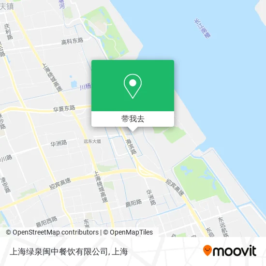 上海绿泉闽中餐饮有限公司地图