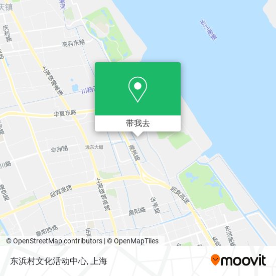 东浜村文化活动中心地图