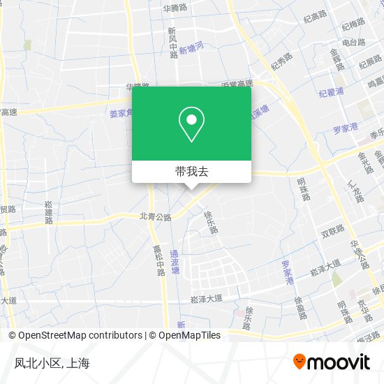凤北小区地图