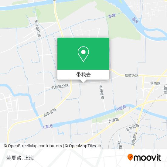 蒸夏路地图