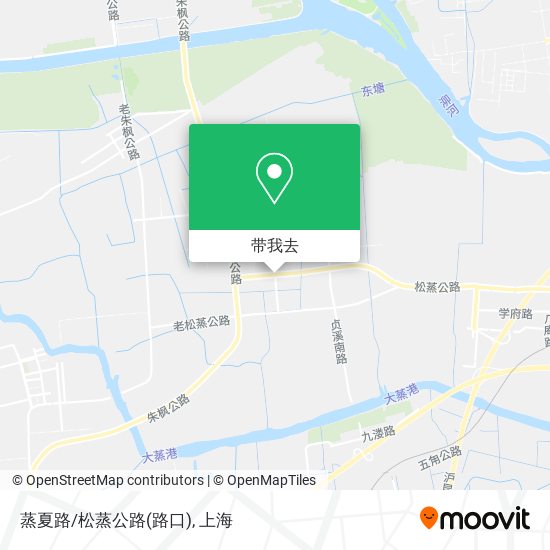 蒸夏路/松蒸公路(路口)地图