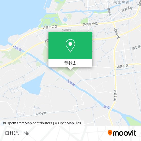 田杜浜地图