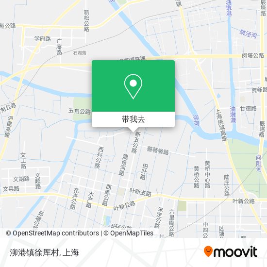 泖港镇徐厍村地图