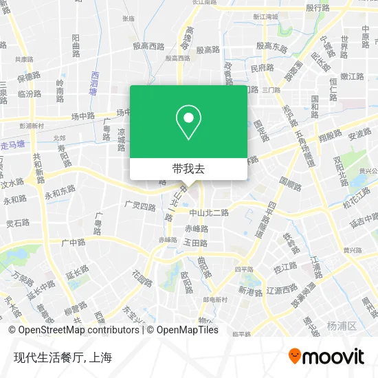现代生活餐厅地图