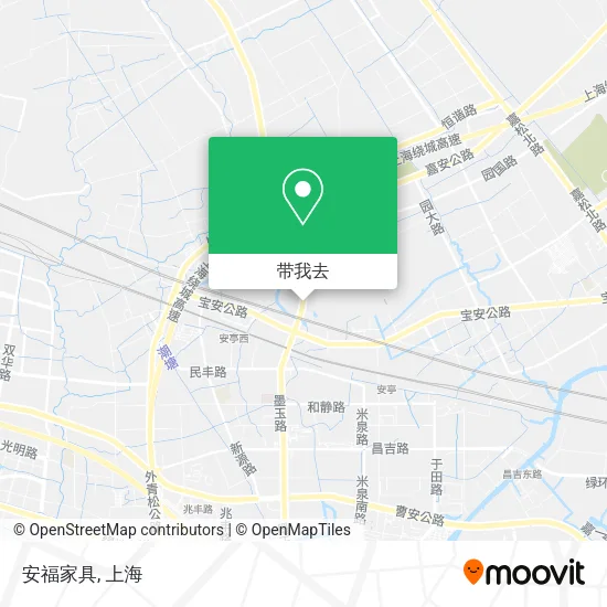 安福家具地图
