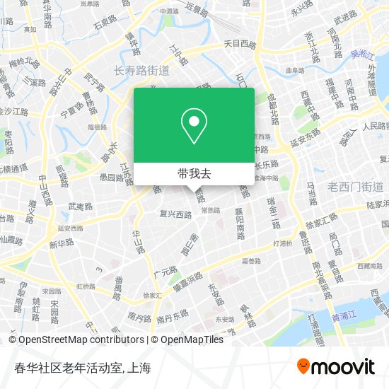 春华社区老年活动室地图