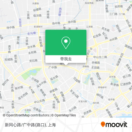 新同心路/广中路(路口)地图