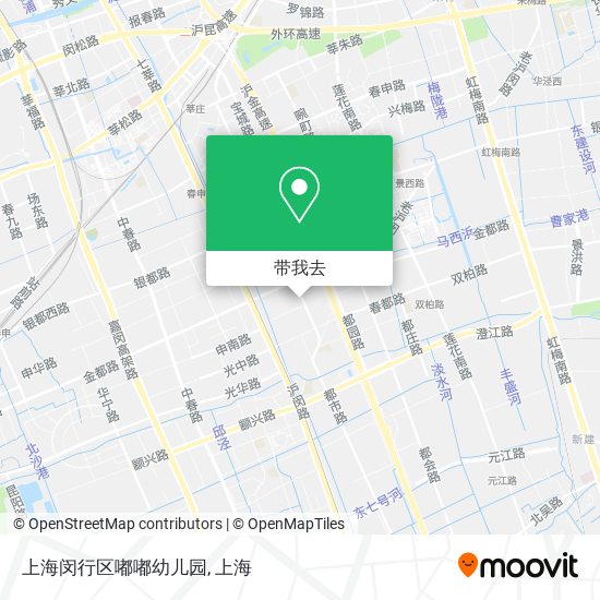 上海闵行区嘟嘟幼儿园地图