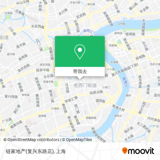 链家地产(复兴东路店)地图