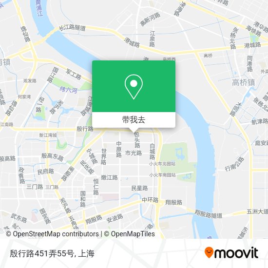 殷行路451弄55号地图