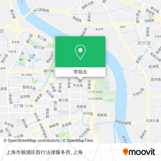 上海市杨浦区殷行法律服务所地图