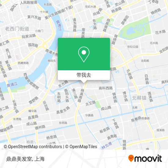 鼎鼎美发室地图