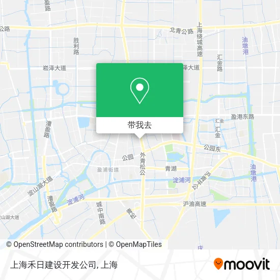 上海禾日建设开发公司地图