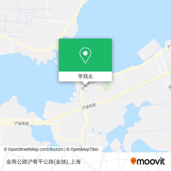 金商公路沪青平公路(金姚)地图