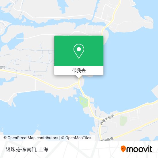 银珠苑-东南门地图