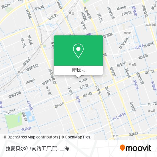 拉夏贝尔(申南路工厂店)地图