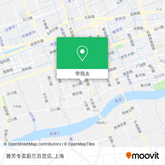 雅芳专卖蔚兰百货店地图