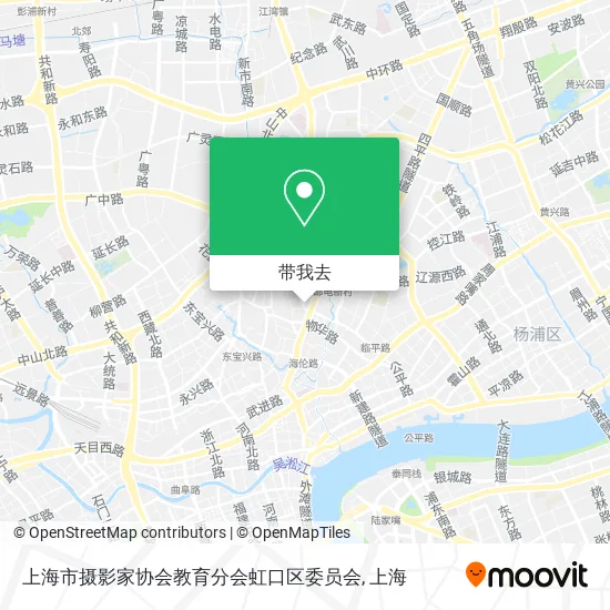 上海市摄影家协会教育分会虹口区委员会地图