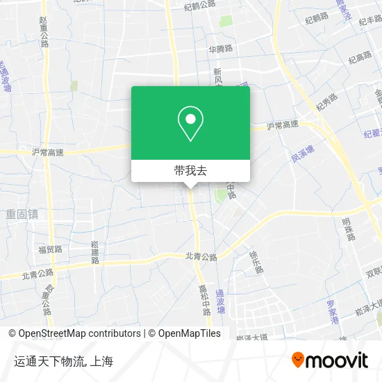 运通天下物流地图
