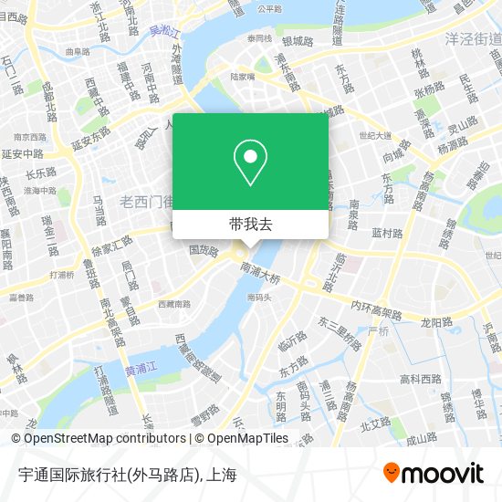 宇通国际旅行社(外马路店)地图