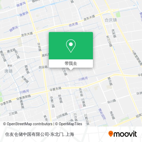 住友仓储中国有限公司-东北门地图