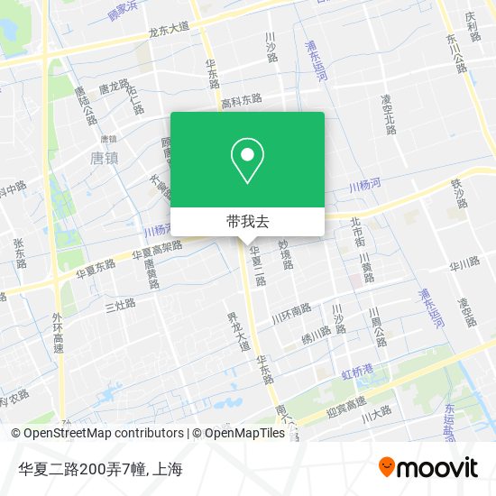 华夏二路200弄7幢地图