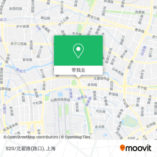 S20/北翟路(路口)地图